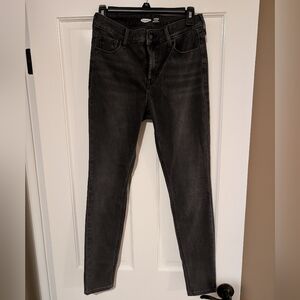 Women's Washed Black Rockstar Jeans